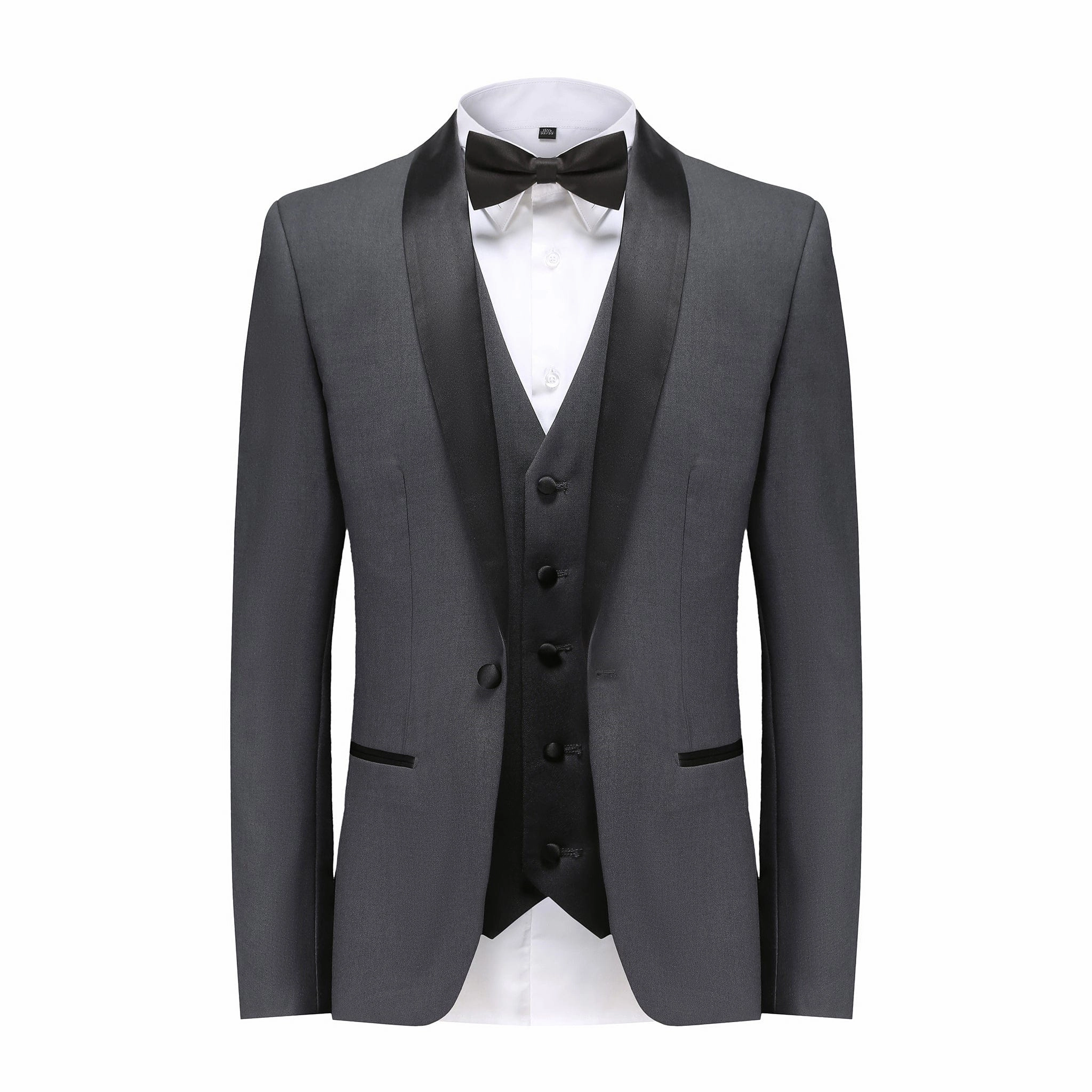 SLIM FIT TUXEDO/TX300/CHARCOAL