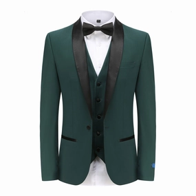 SLIM FIT TUXEDO/TX300/HUNTER GREEN