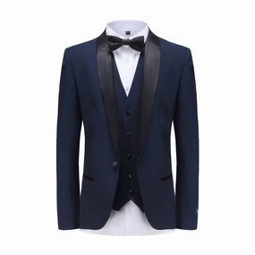 SLIM FIT TUXEDO/TX300/NVY