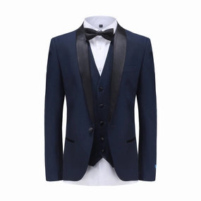 SLIM FIT TUXEDO/TX300/NVY