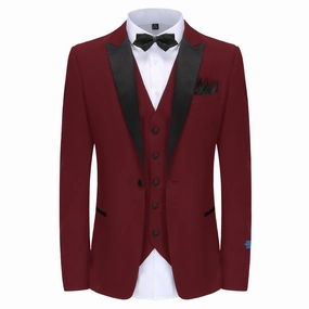 SLIM FIT TUXEDO/TX500/BURG