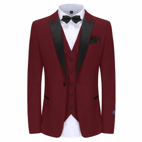 SLIM FIT TUXEDO/TX500/BURG