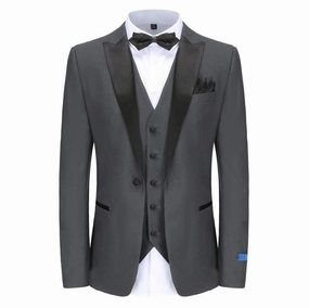 SLIM FIT TUXEDO-TX500-CHARCOAL