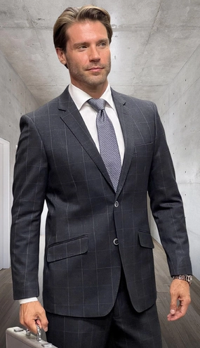 Statement  PORTO-1-CH Mens Suit