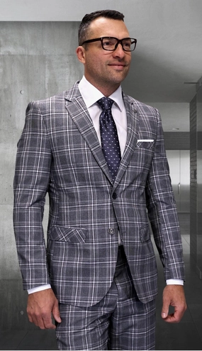 Statement PRT-101-TU Mens Suit