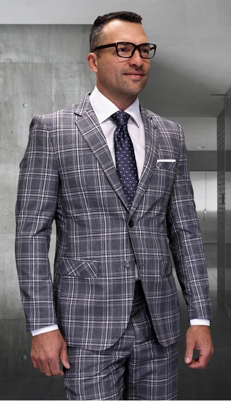 Statement PRT-101-TU Mens Suit