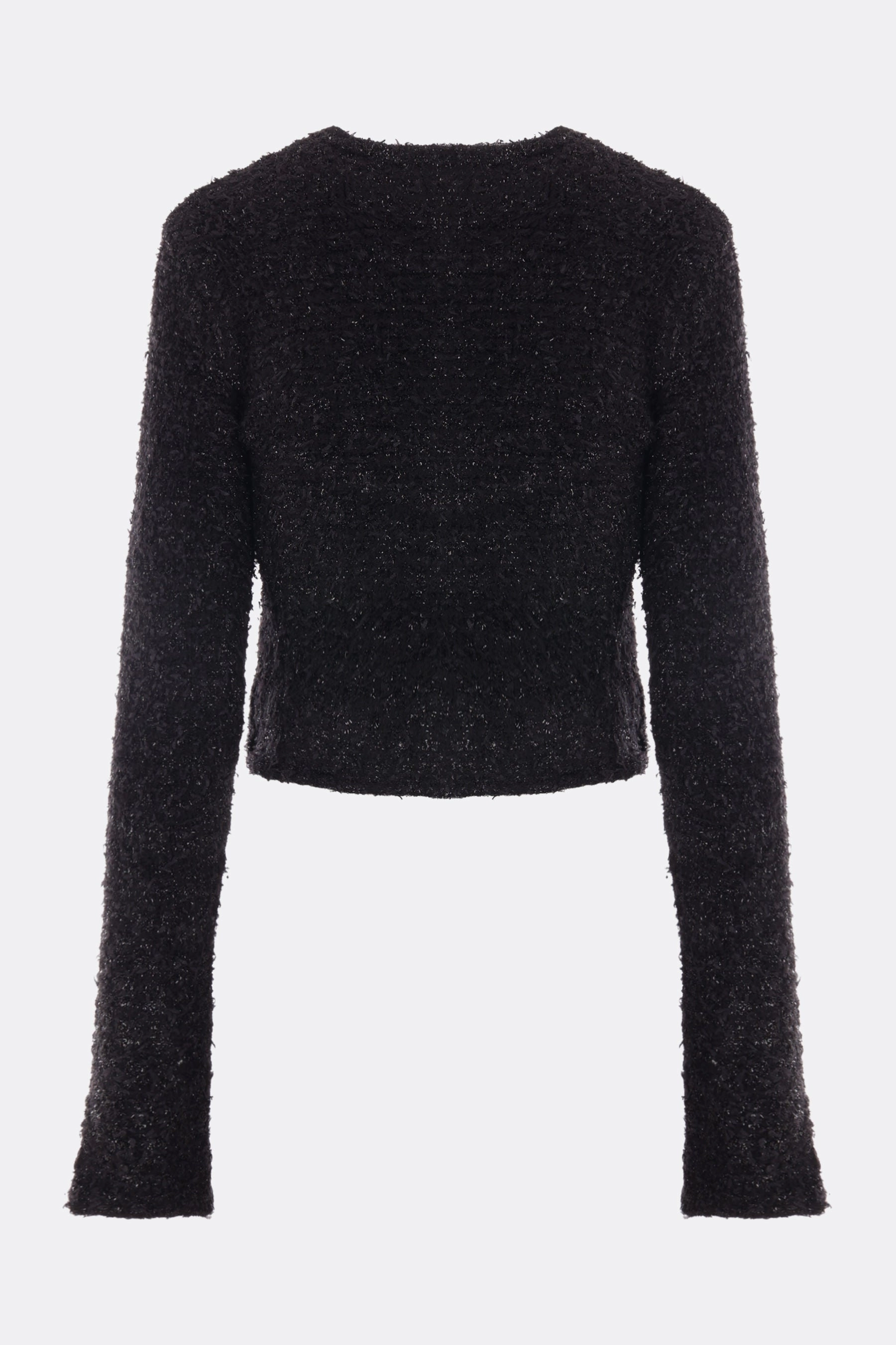tweed cropped cardigan