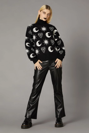 Winona PU Goth Pant