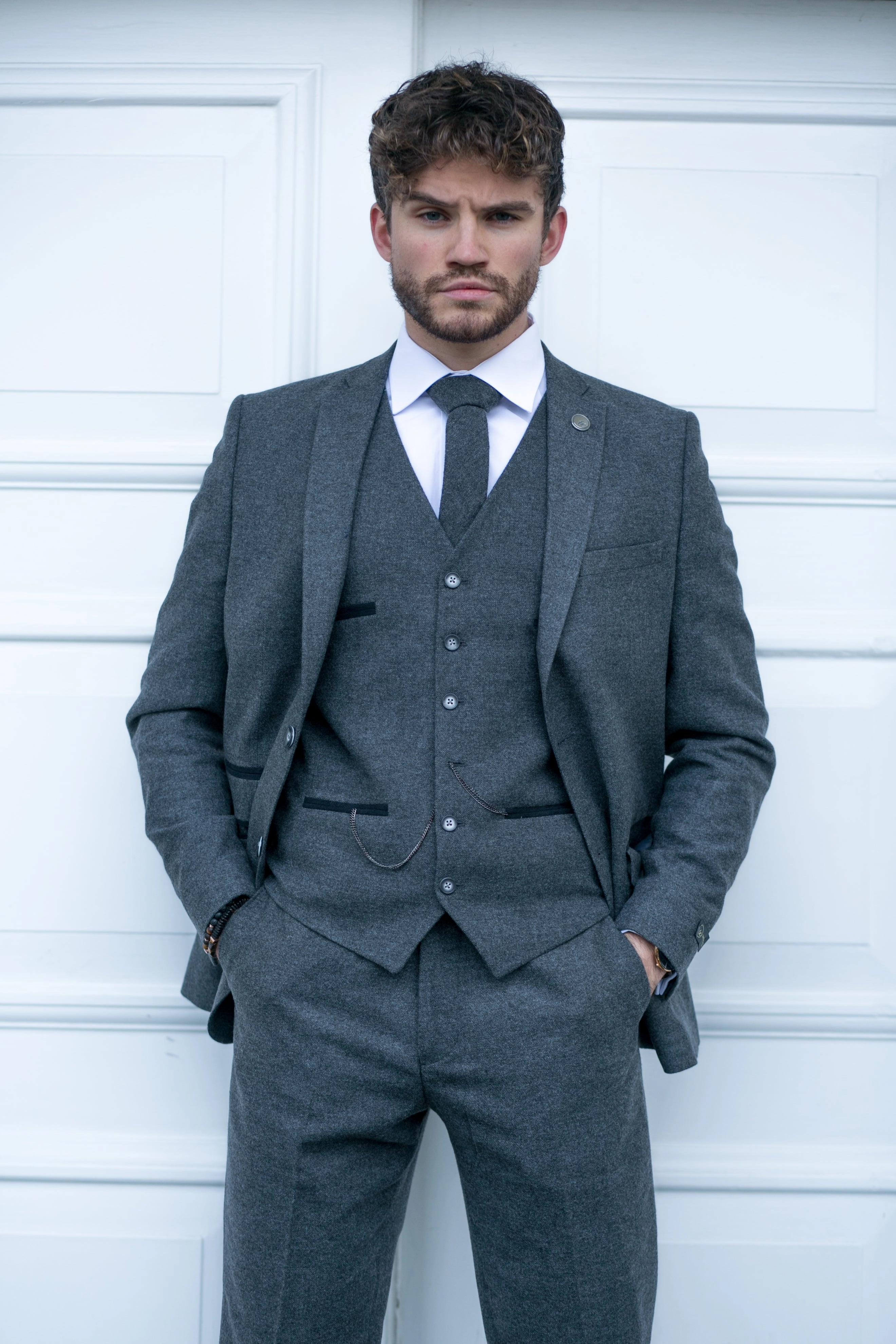 Wool Tweed Suit 3 Piece 1920s