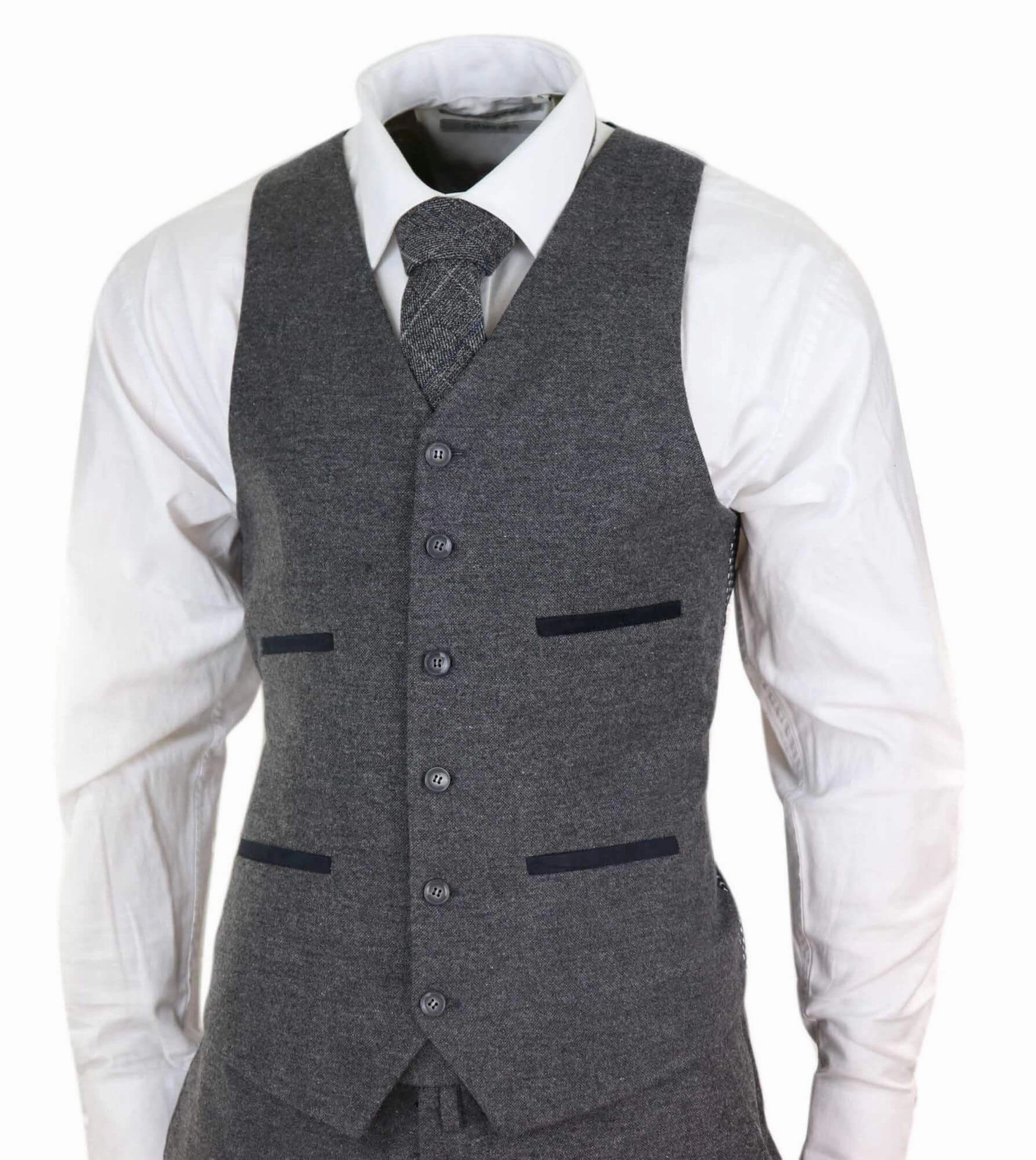 Wool Tweed Suit 3 Piece 1920s