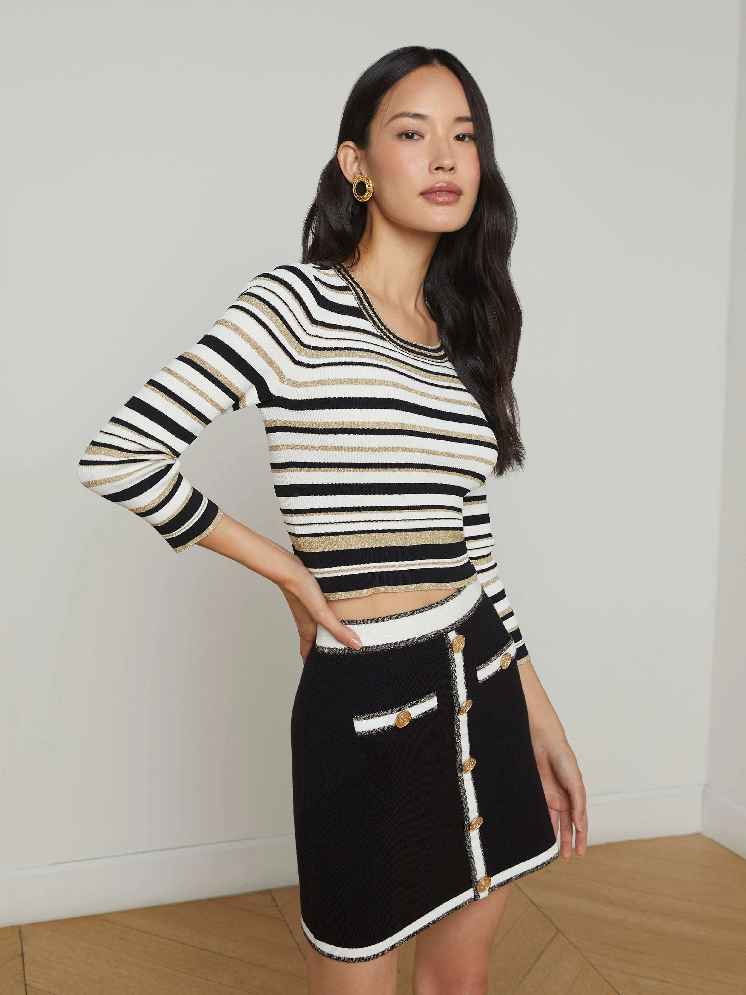 Yukio Cropped Pullover